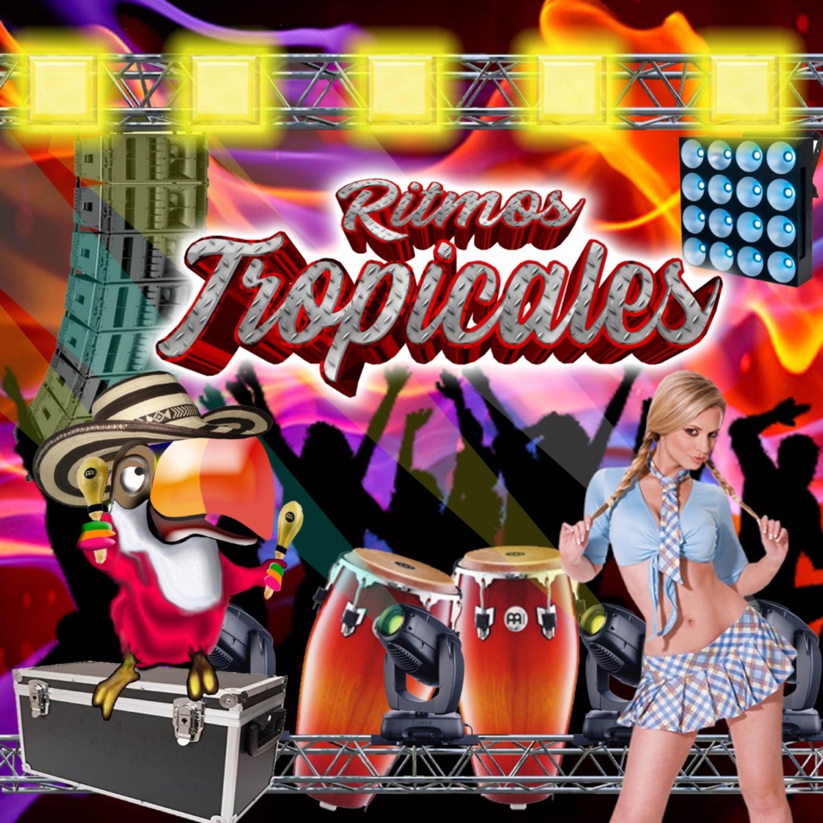 Sol Sol Luna Luna Cumbia Peruana - Single by Ritmos Tropicales album cover