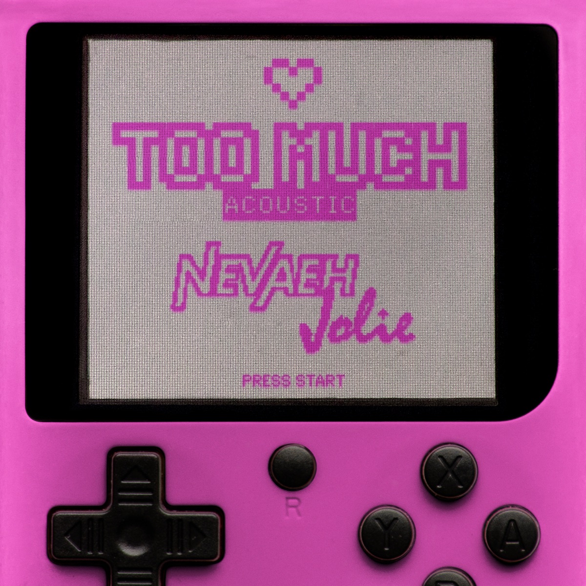 Too Much (Acoustic) - Single by Nevaeh Jolie album cover
