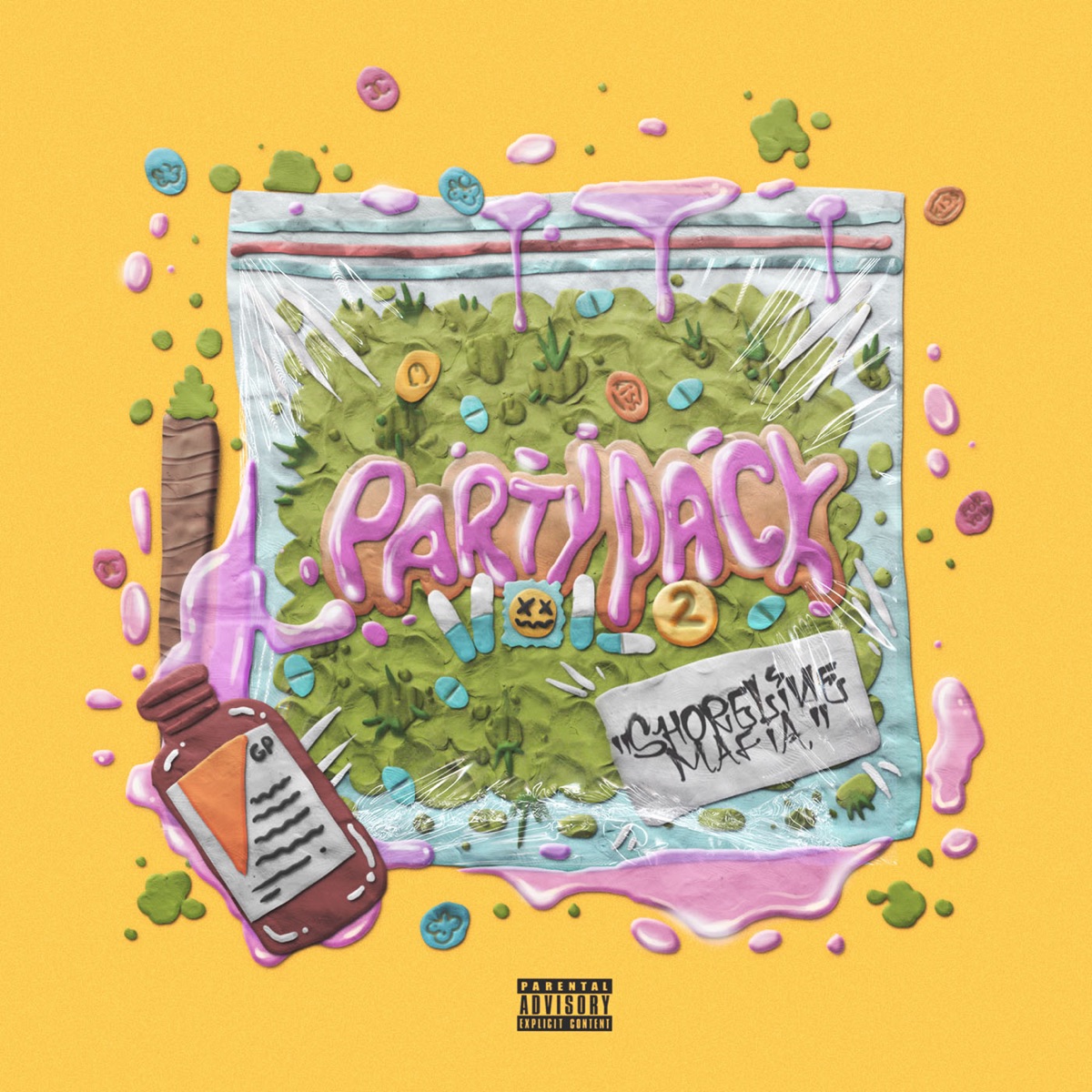 Party Pack, Vol. 2 by Shoreline Mafia album cover
