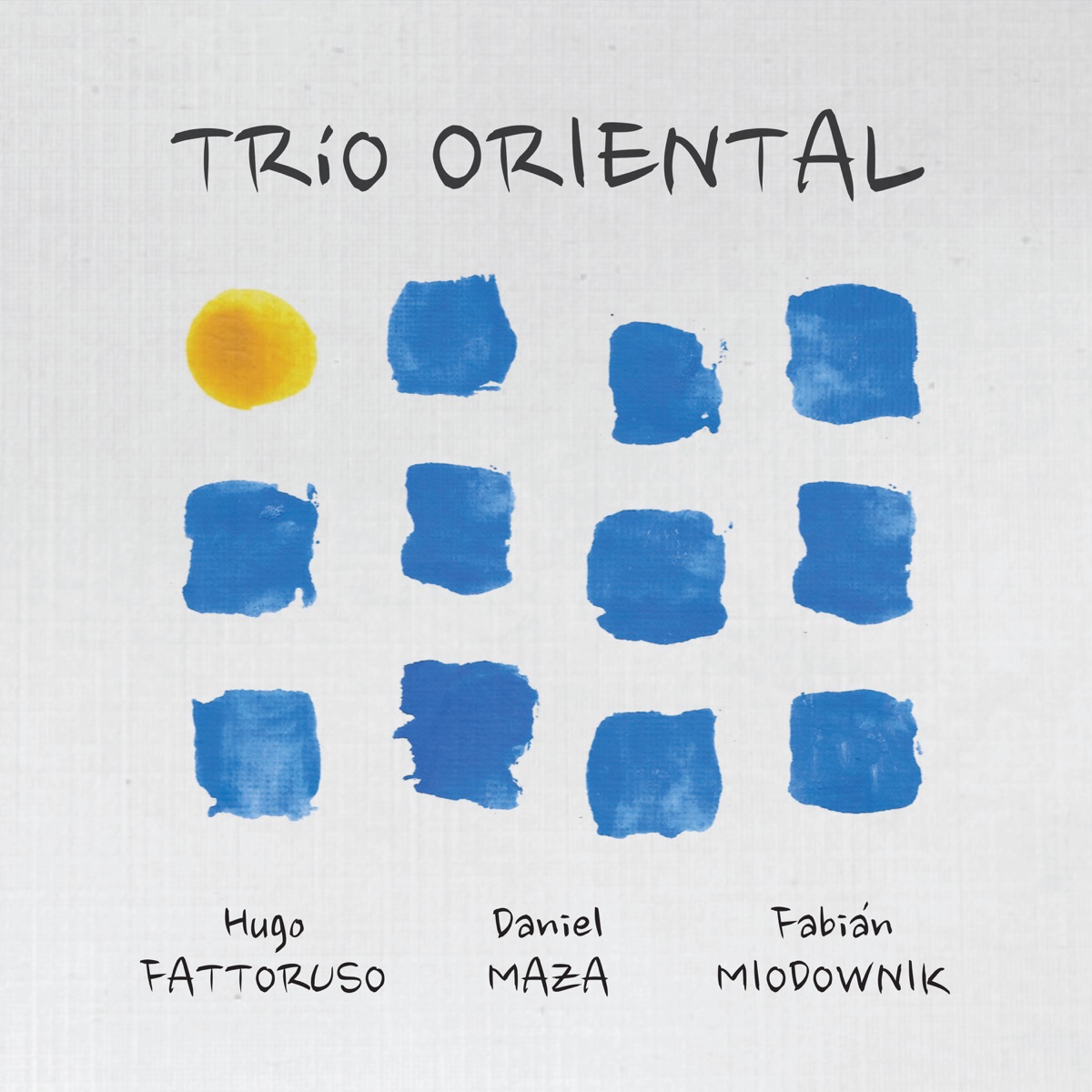 Trío Oriental by Hugo Fattoruso, Daniel Maza & Fabian Miodownik album cover