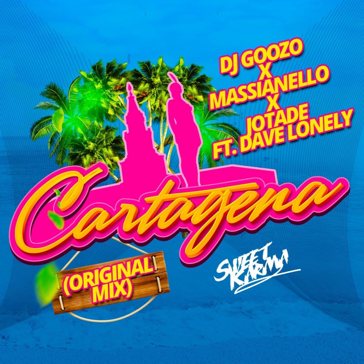 Cartagena (feat. Dave Lonely) - Single by DJ Goozo, Massianello & Jotadejuan album cover