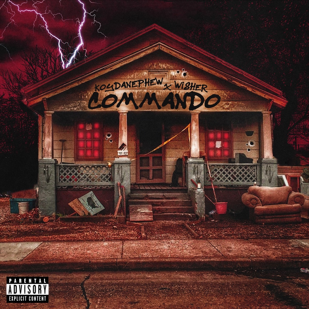 COMMANDO - Single by KoyDaNephew & WISHER album cover