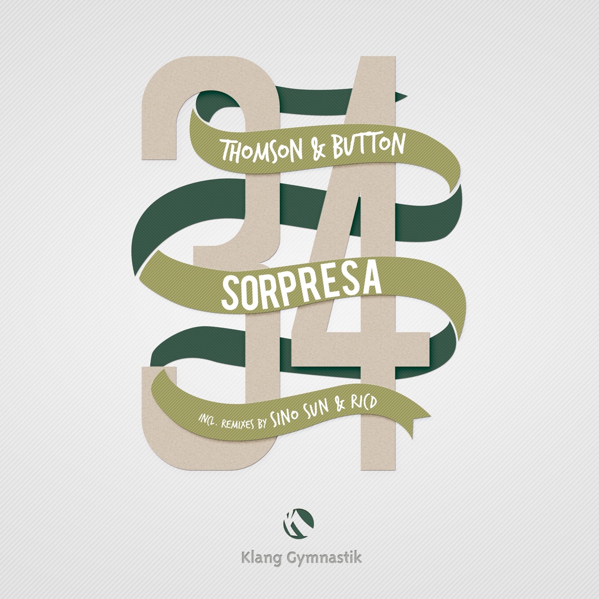 Sorpresa - Single by Thomson & Button album cover