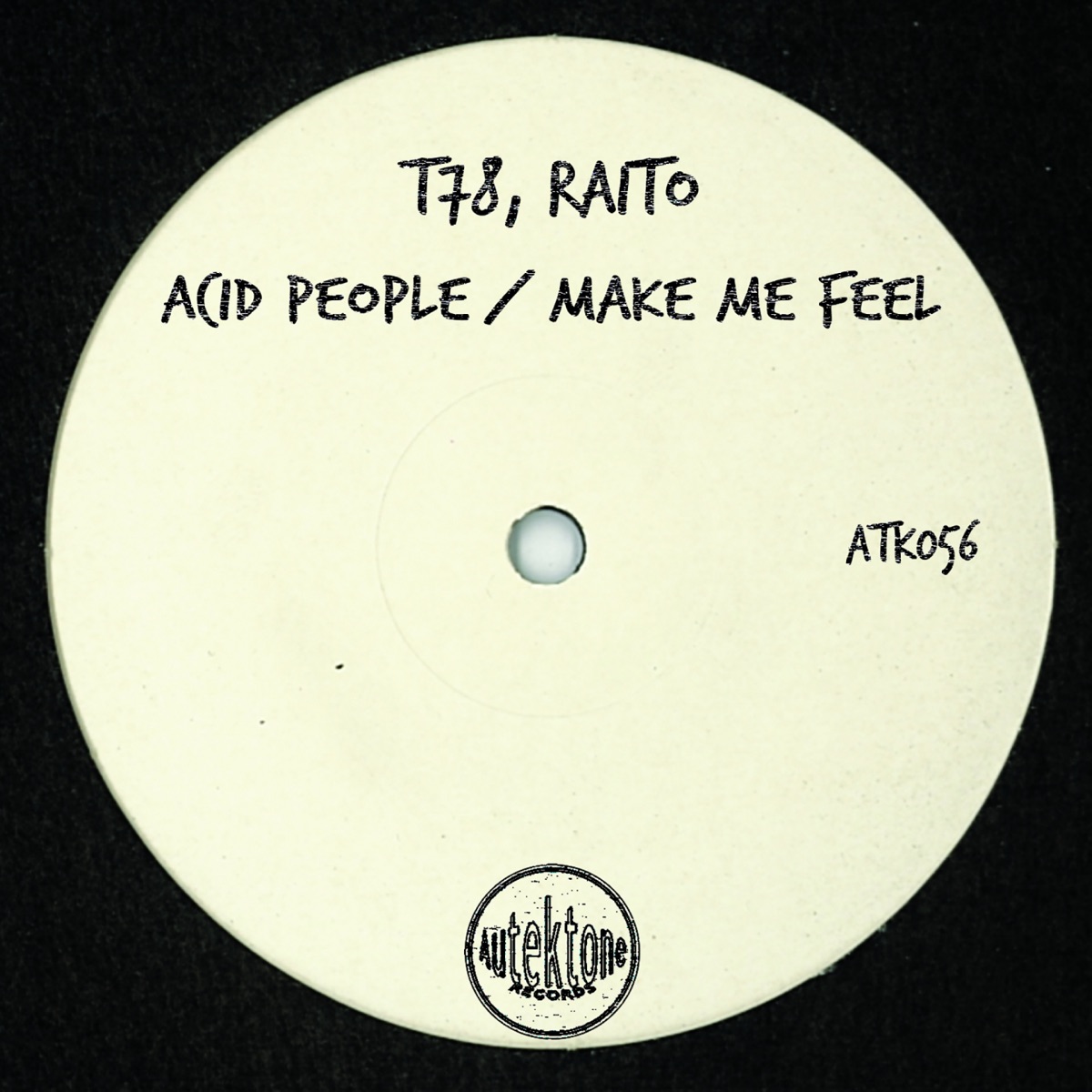 Acid People / Make Me Feel - Single by T-78 & Raito album cover