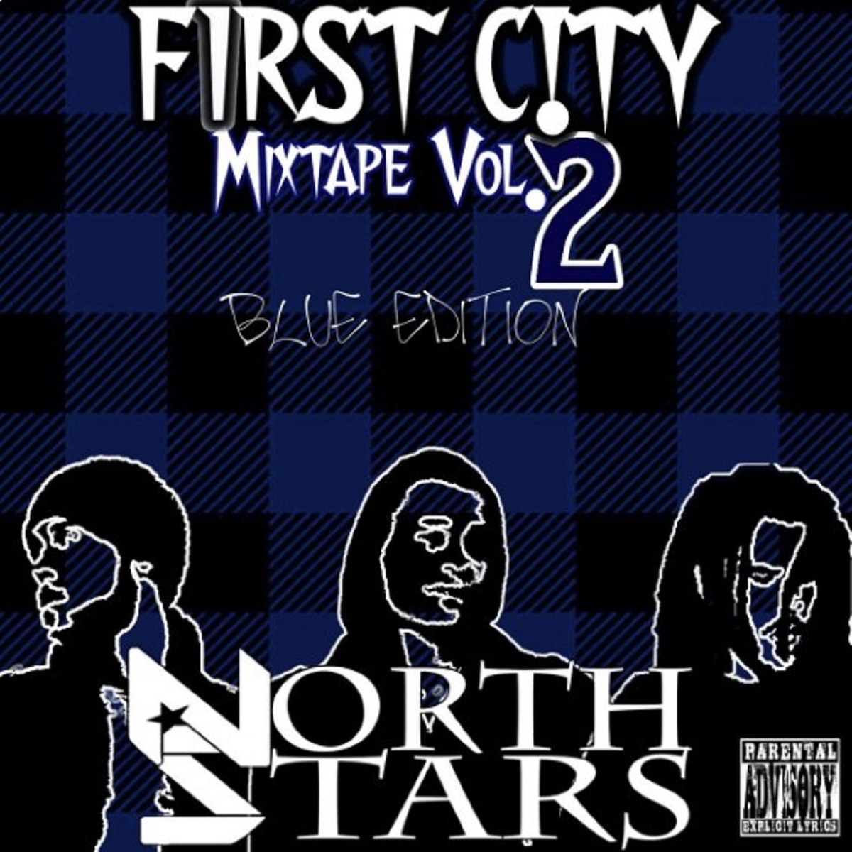 First C!Ty Mixtape, Vol. 2 (Blue Edition) by North Stars album cover