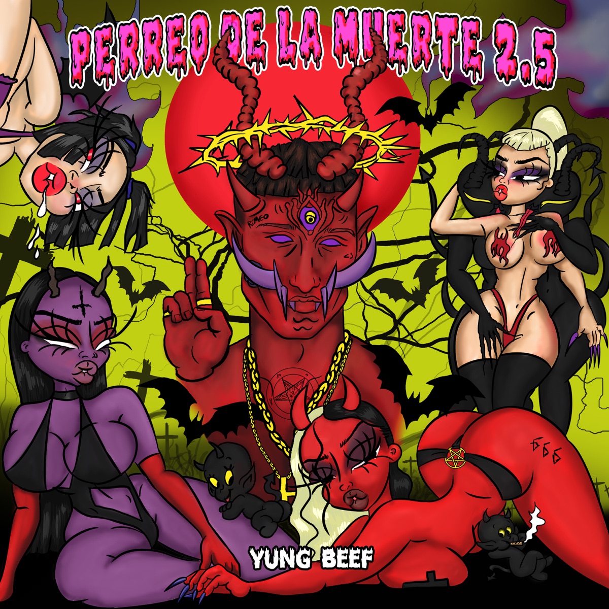 Perreo de la Muerte 2.5 by Yung Beef album cover