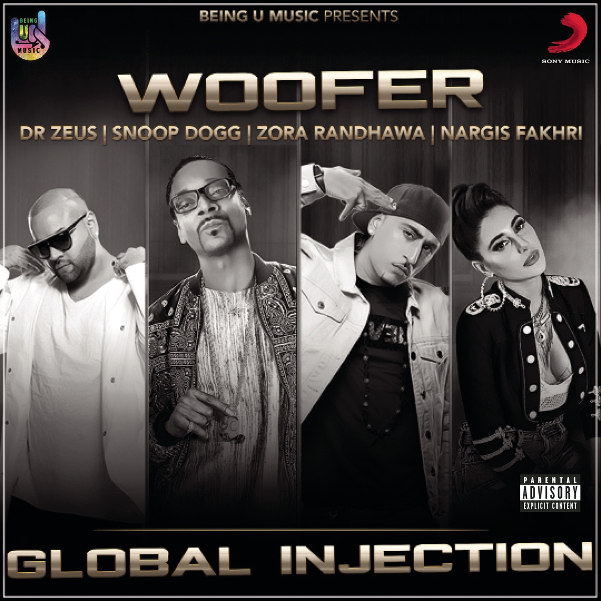 Woofer (feat. Snoop Dogg, Zora Randhawa & Nargis Fakhri) - Single by Dr Zeus album cover