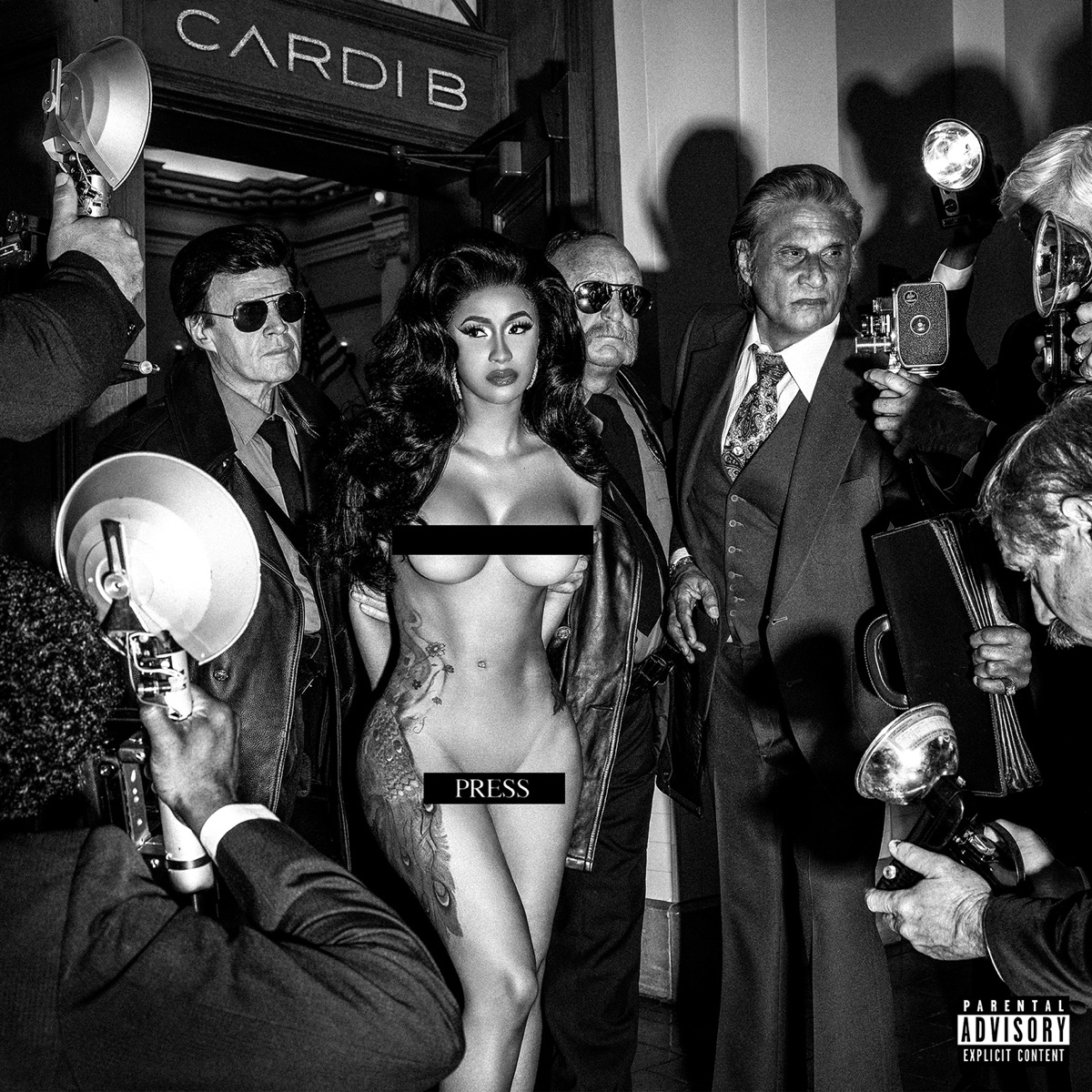 Press - Single by Cardi B album cover artwork