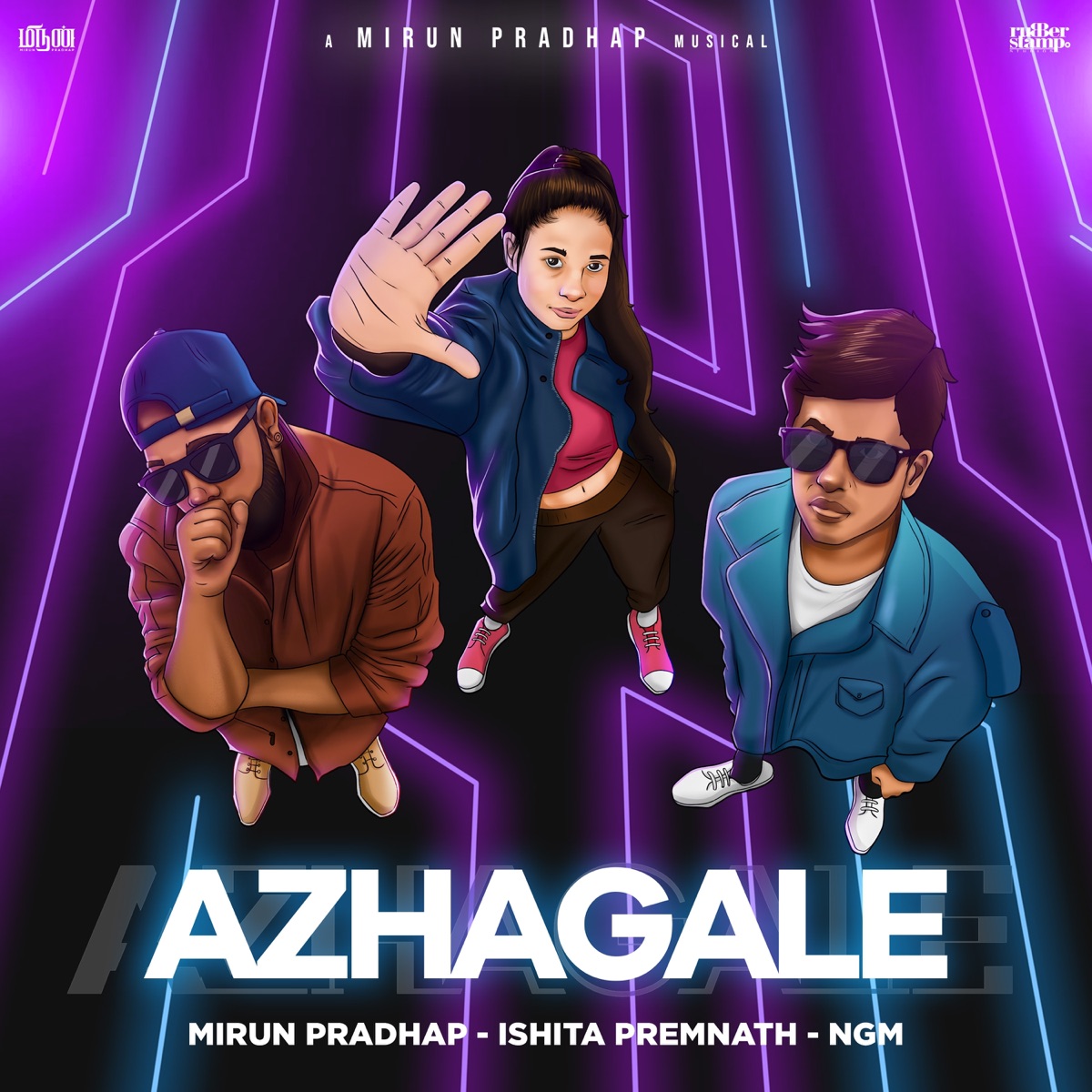 Azhagale - Single by NGM, Ishita Premnath & Mirun Pradhap album cover