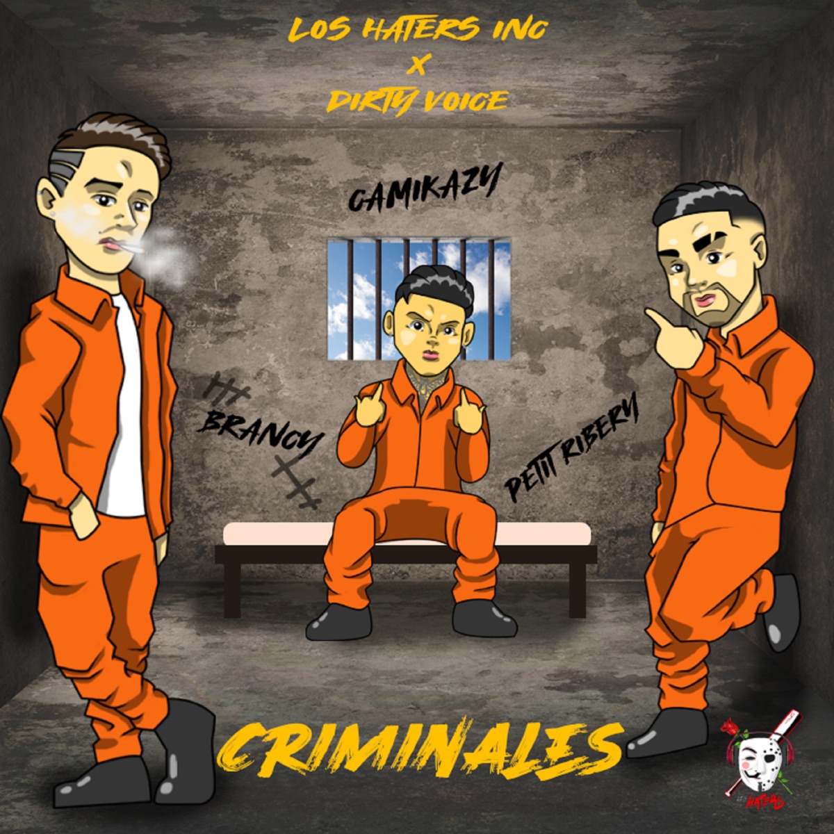 Criminales - Single by Brancy, Camikazy & Petit Ribery album cover