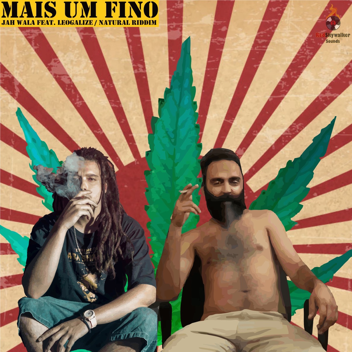 Mais um Fino - Single by Jah Wala & Leogalize album cover