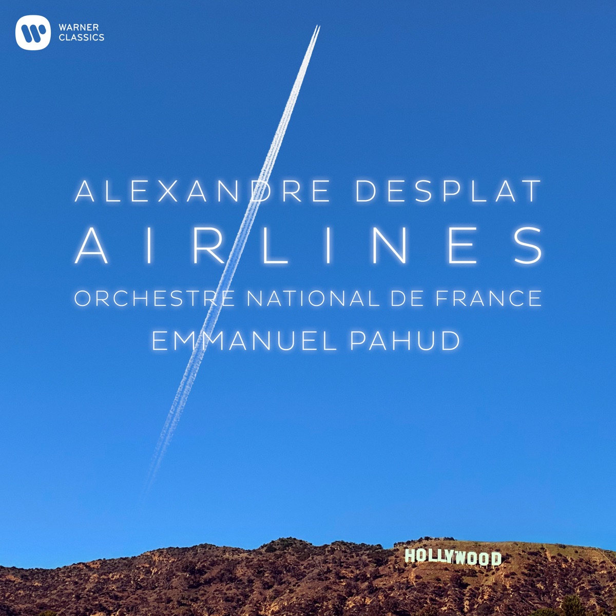Airlines by Alexandre Desplat, Emmanuel Pahud & Orchestre National de France album cover