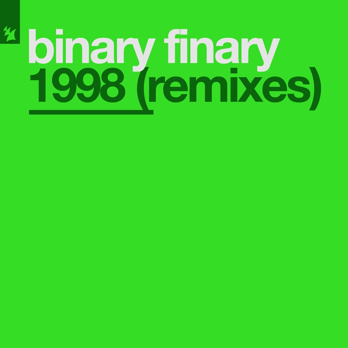 1998 (Remixes) by Binary Finary album cover