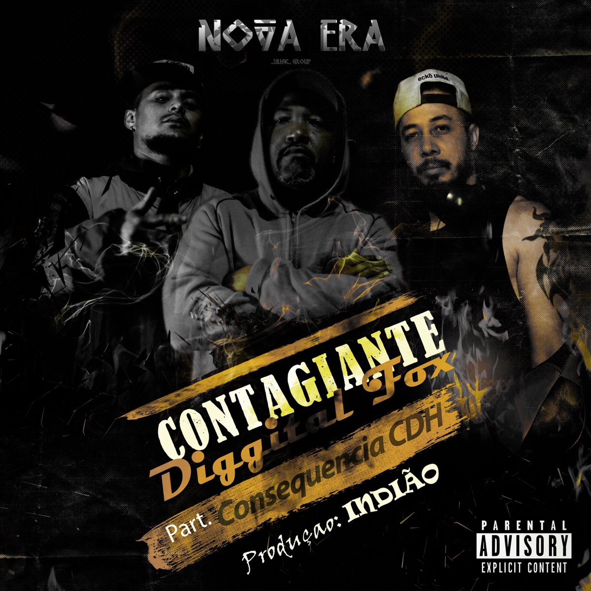 Contagiante (feat. Consequência CDH) - Single by Diggital Fox album cover