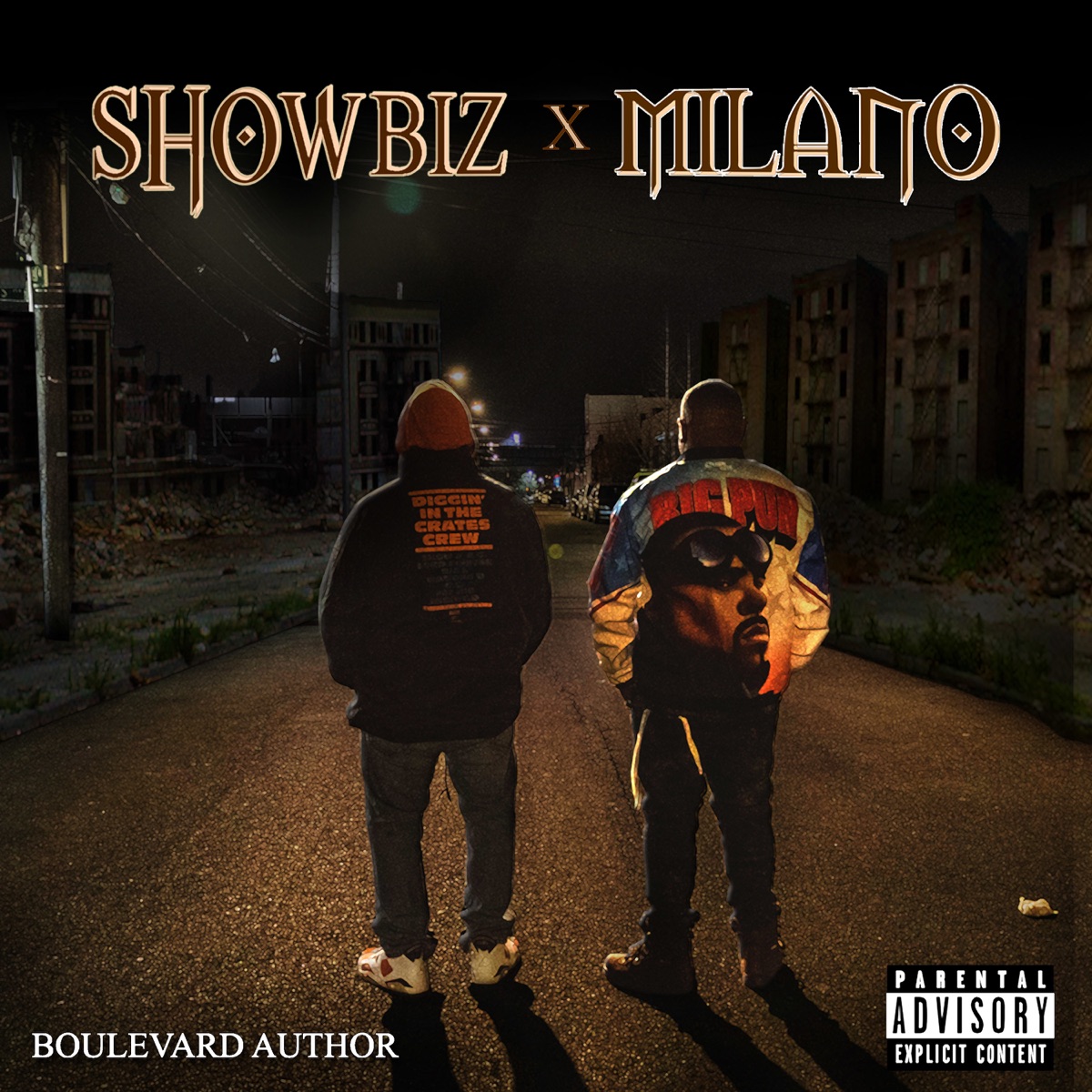 Boulevard Author by Showbiz & Milano album cover