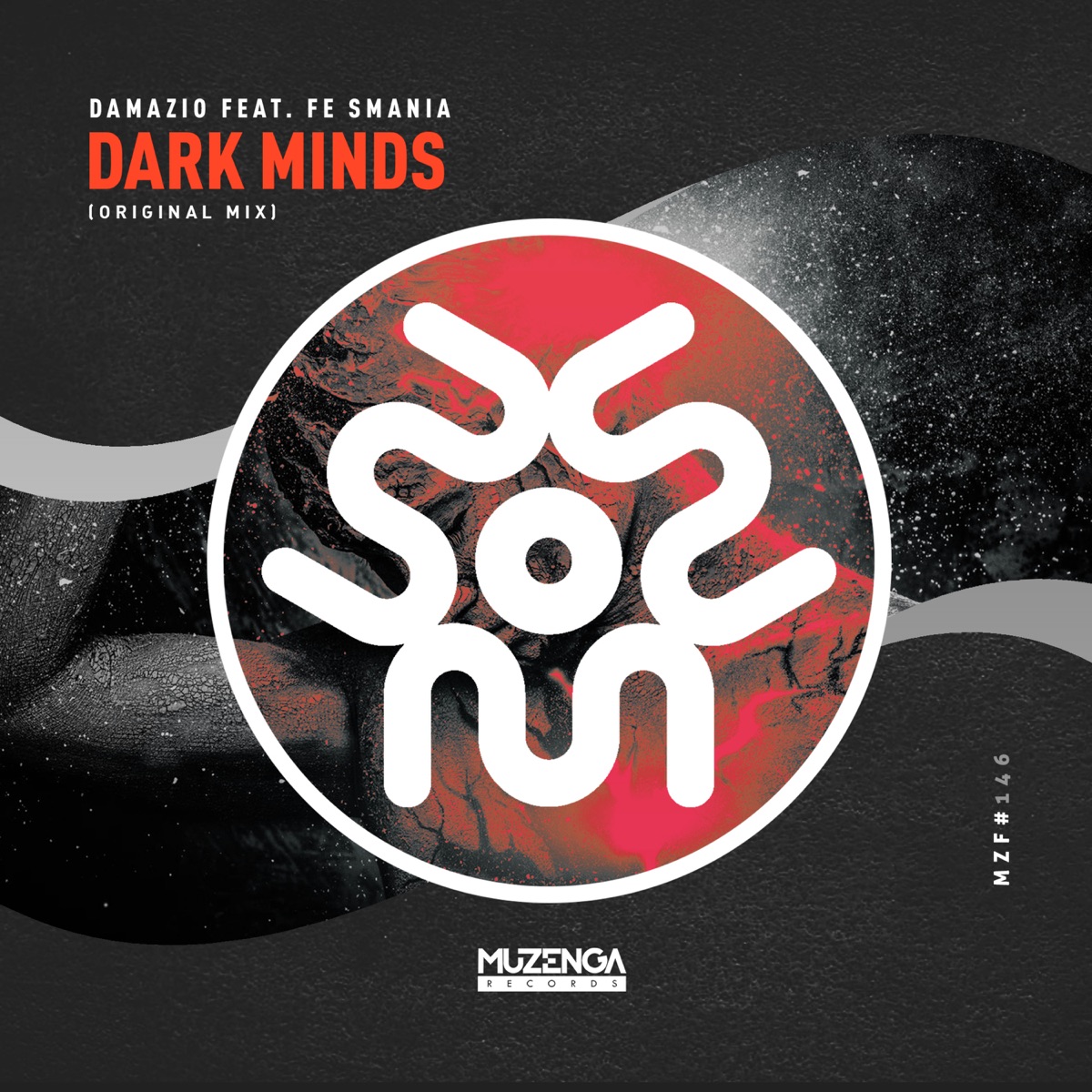 Dark Minds (feat. Fe Smania) - Single by Damazio album cover