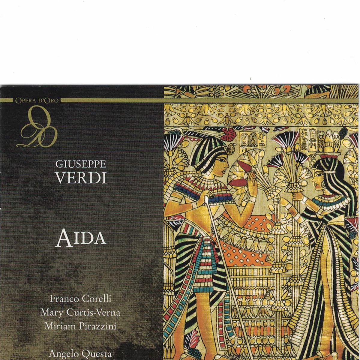 Verdi: Aida by Giuseppe Verdi, Angelo Questa & RAI Symphony Orchestra & Chorus album cover