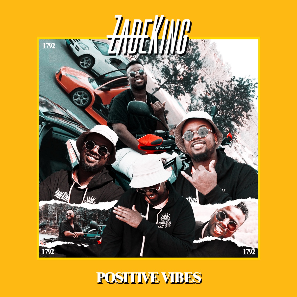 Positive Vibes - Single by ZadeKing album cover