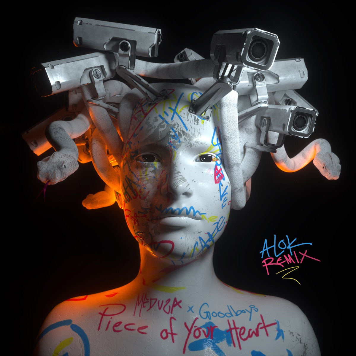 Piece Of Your Heart (Alok Remix) - Single by MEDUZA, Alok & Goodboys album cover