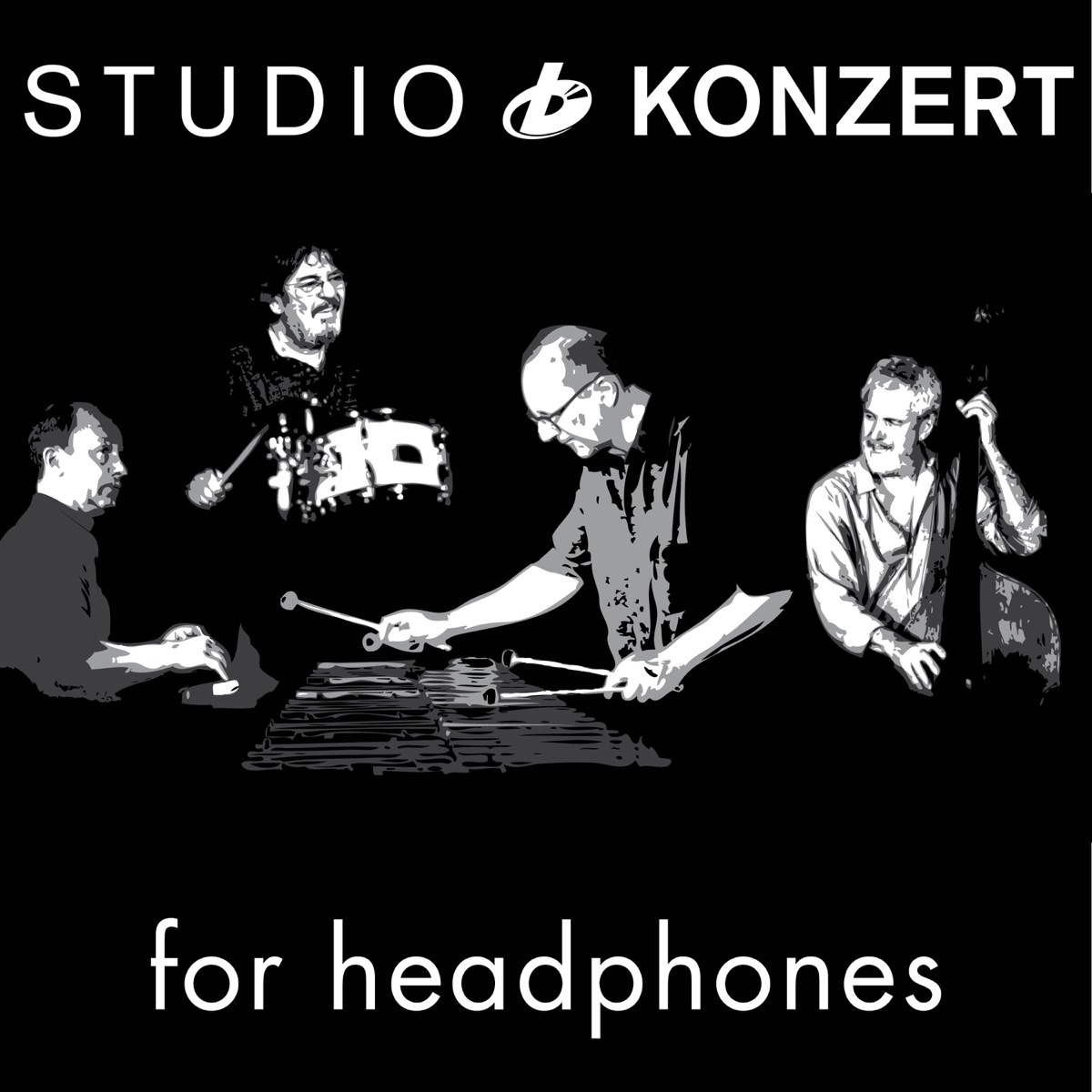 Studio Konzert for Headphones - EP by Wolfgang Lackerschmid & The Brazilian Trio album cover