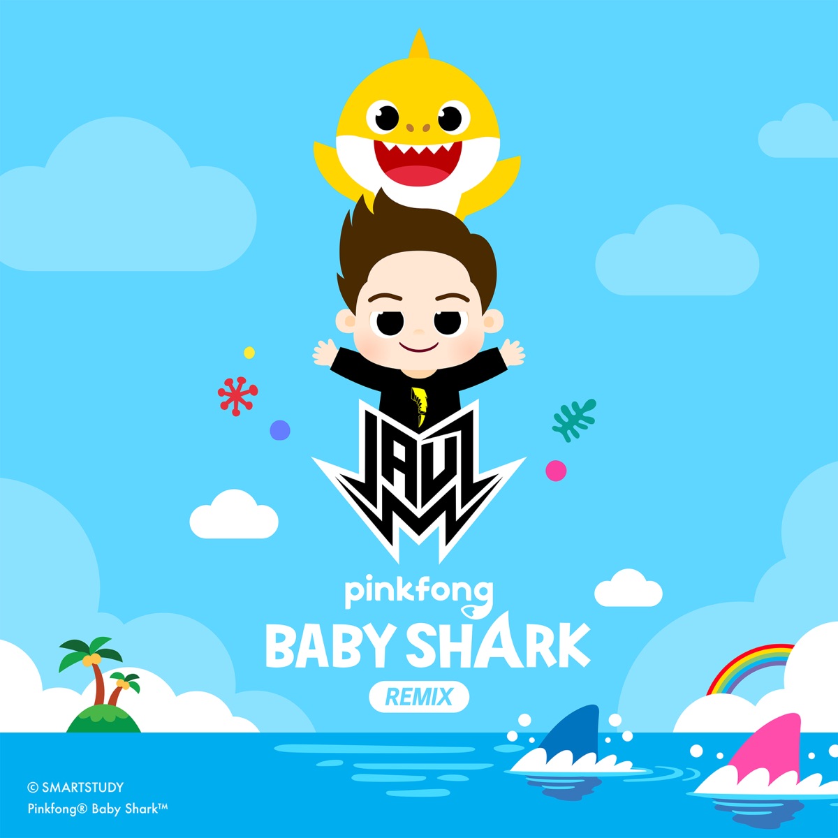 Baby Shark (Jauz Remix) - Single by Pinkfong & Jauz album cover
