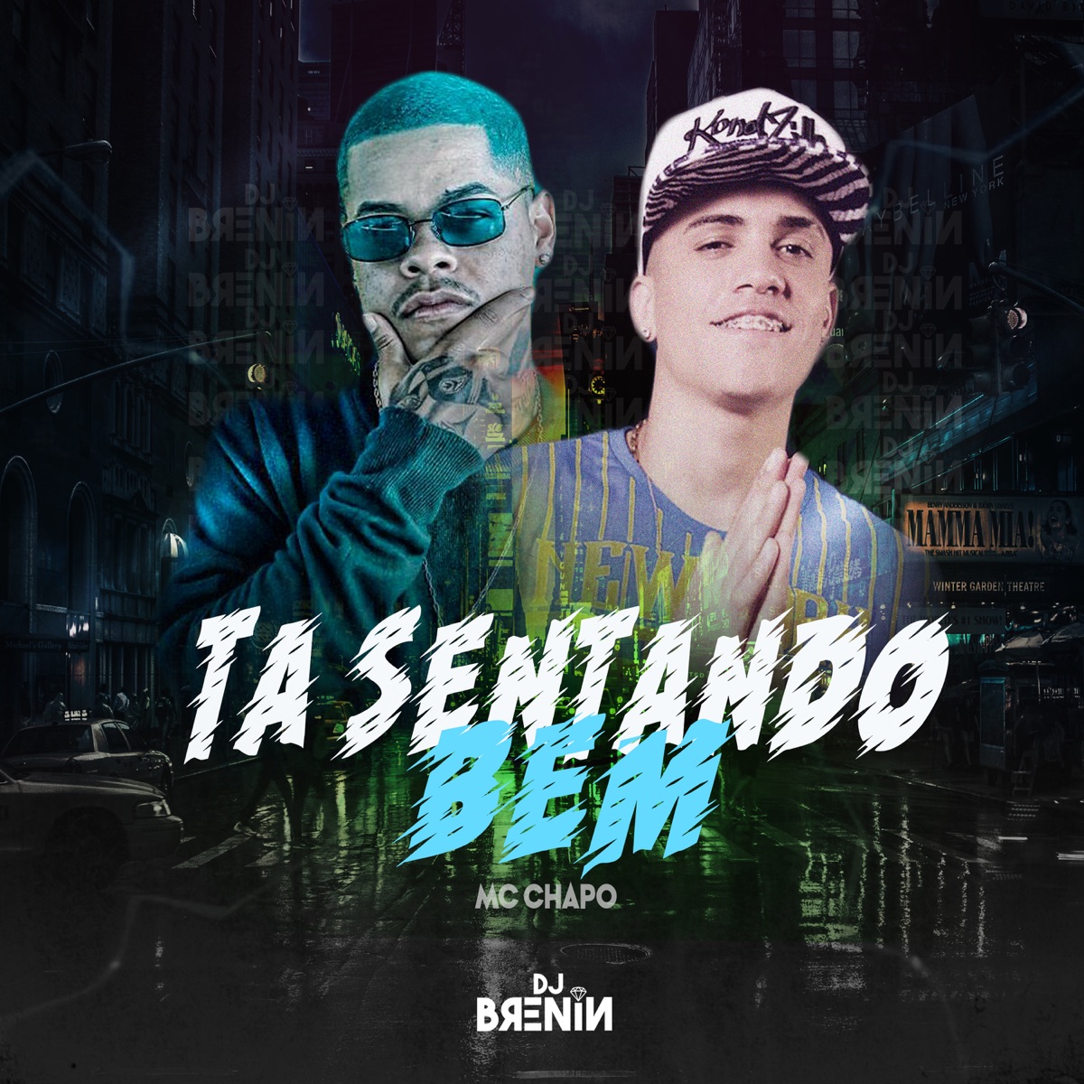 Ta Sentando Bem - Single by Mc Chapô & DJ Brenin album cover