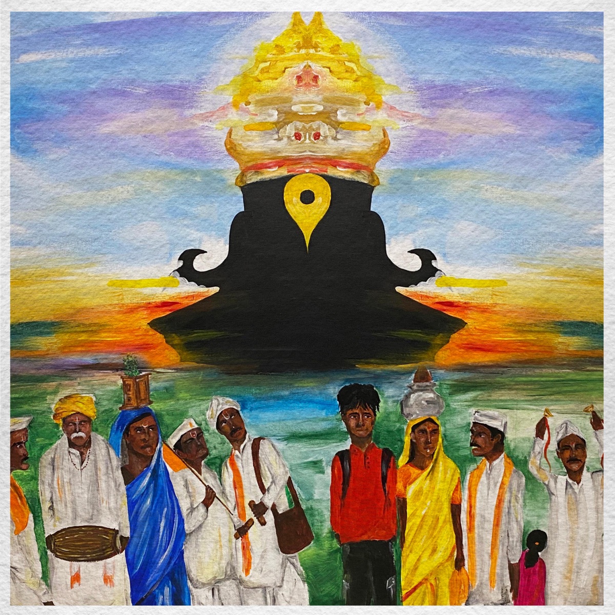 Pandharichi Vaari - Single by Advait Sawant album cover