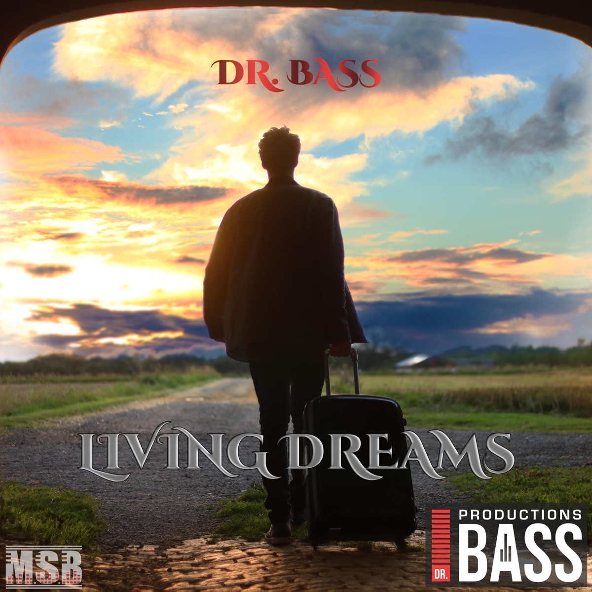 Living Dreams - Single by Dr. Bass album cover