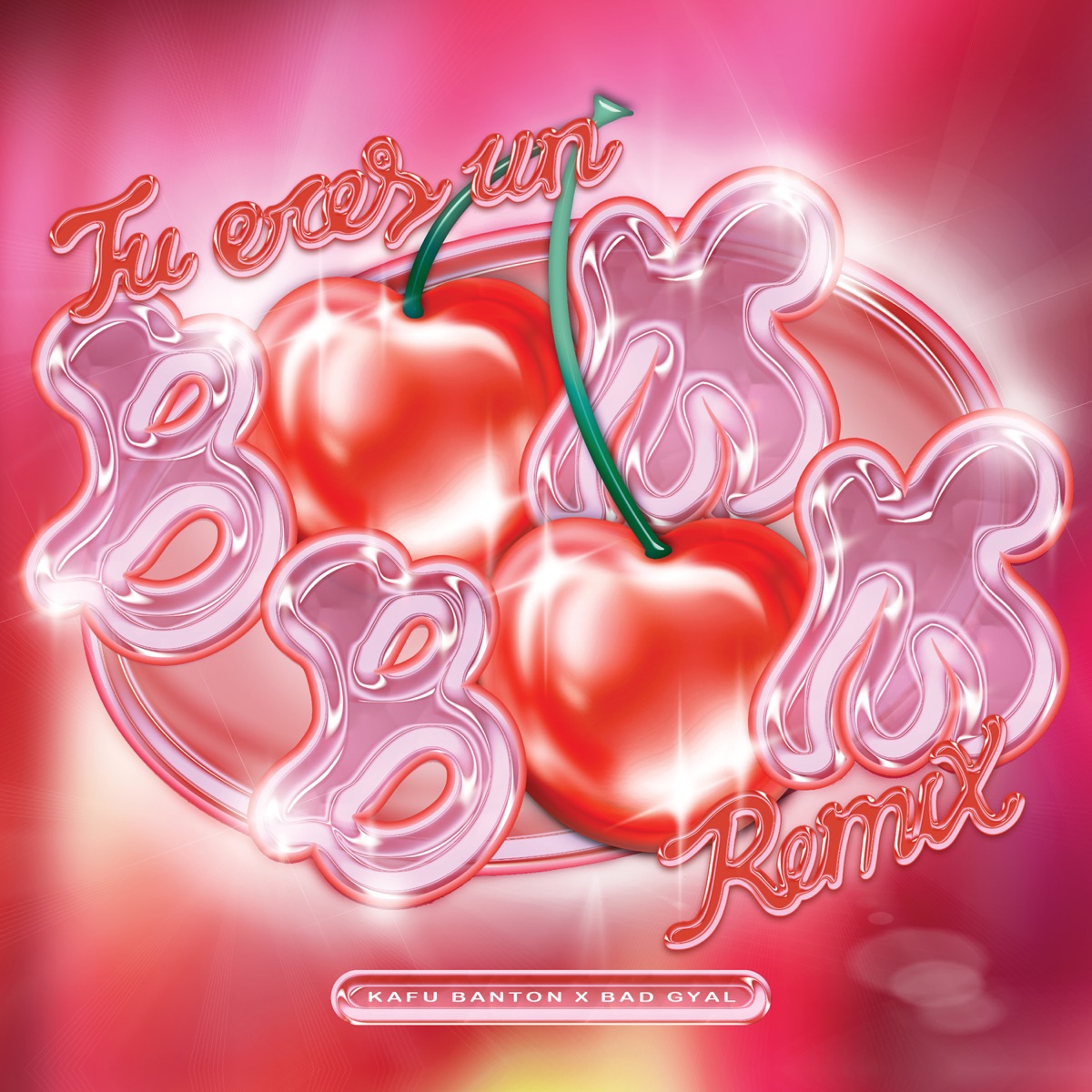 Tú Eres Un Bom Bom (Remix) - Single by Kafu Banton & Bad Gyal album cover