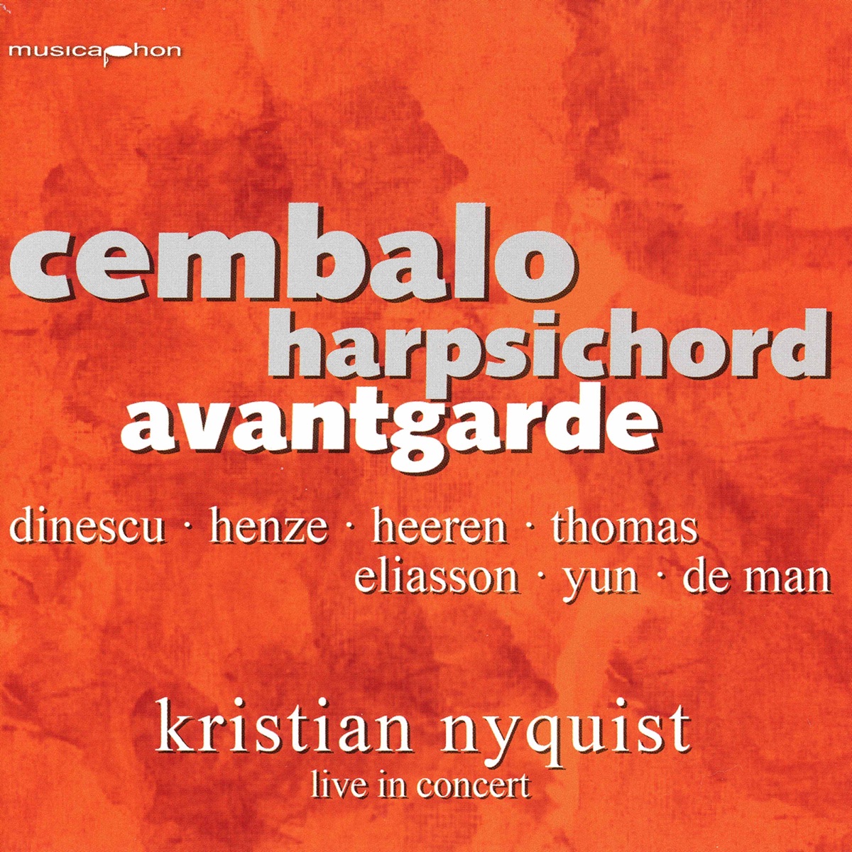Harpsichord Avantgarde (Live) by Kristian Nyquist album cover