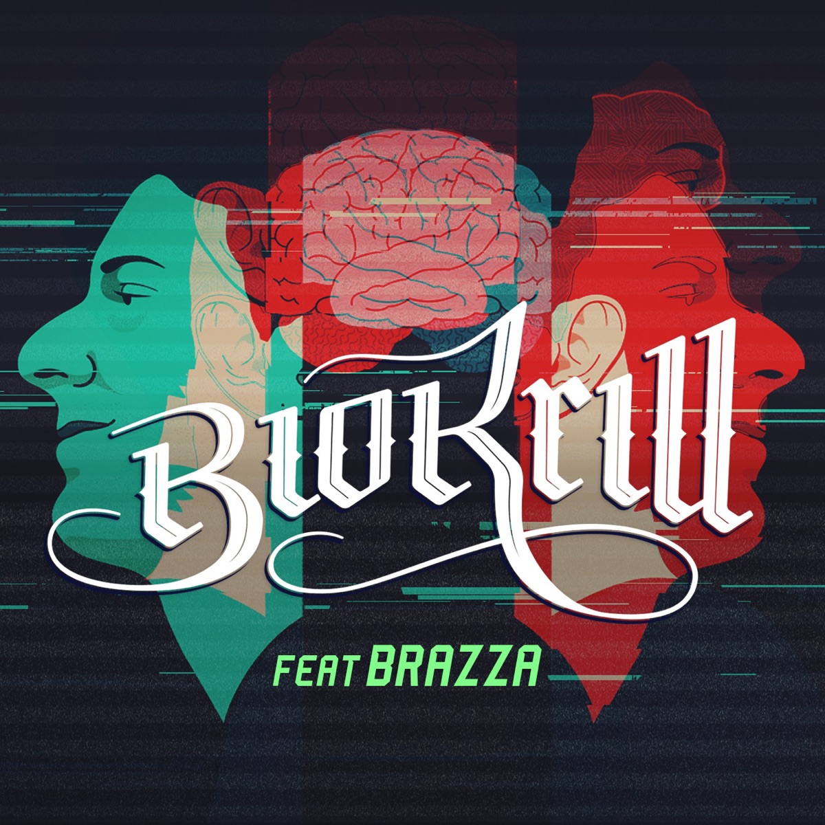 Axônio (feat. Fabio Brazza) - Single by Biokrill album cover