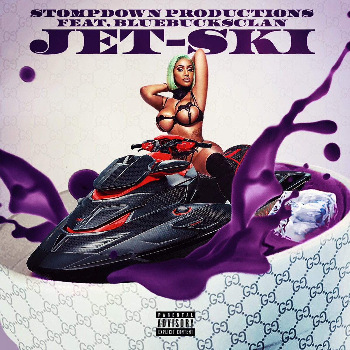 Jet-Ski (feat. BlueBucksClan) - Single by stompdown productions album cover