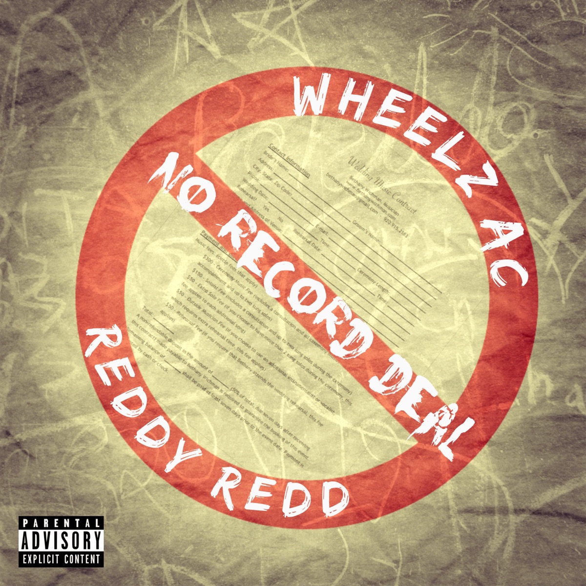 No Record Deal - Single by Wheelz AC & Reddy Redd album cover