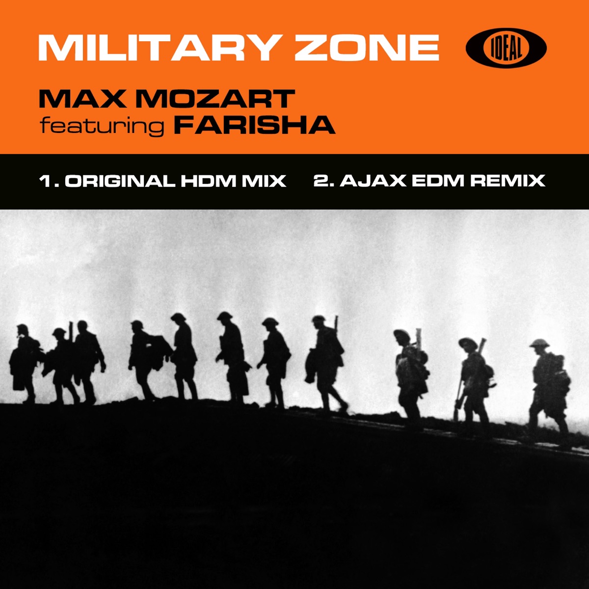 Military Zone (feat. Farisha) - EP by Max Mozart album cover