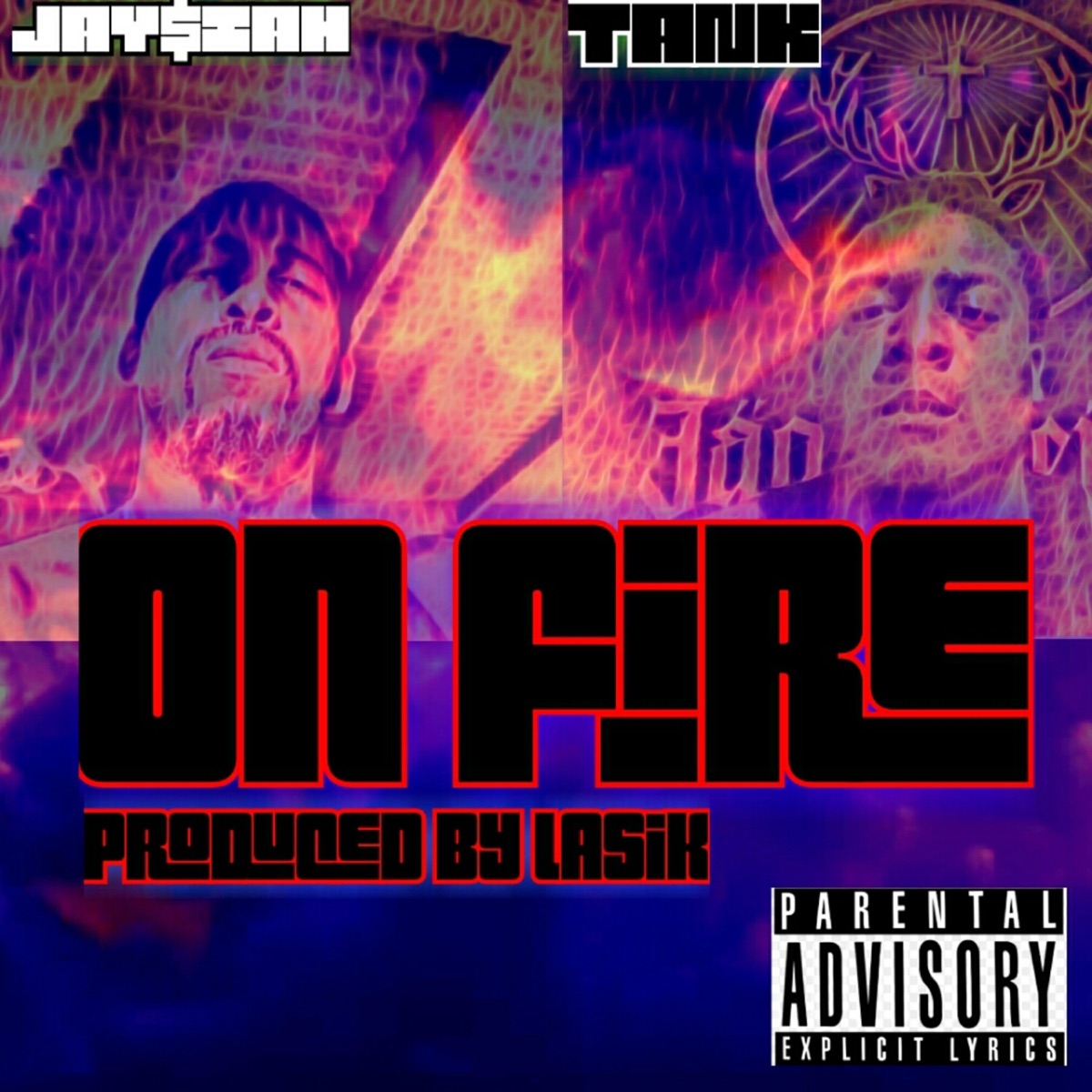 On Fire (feat. Tank) - Single by Jay$iah album cover