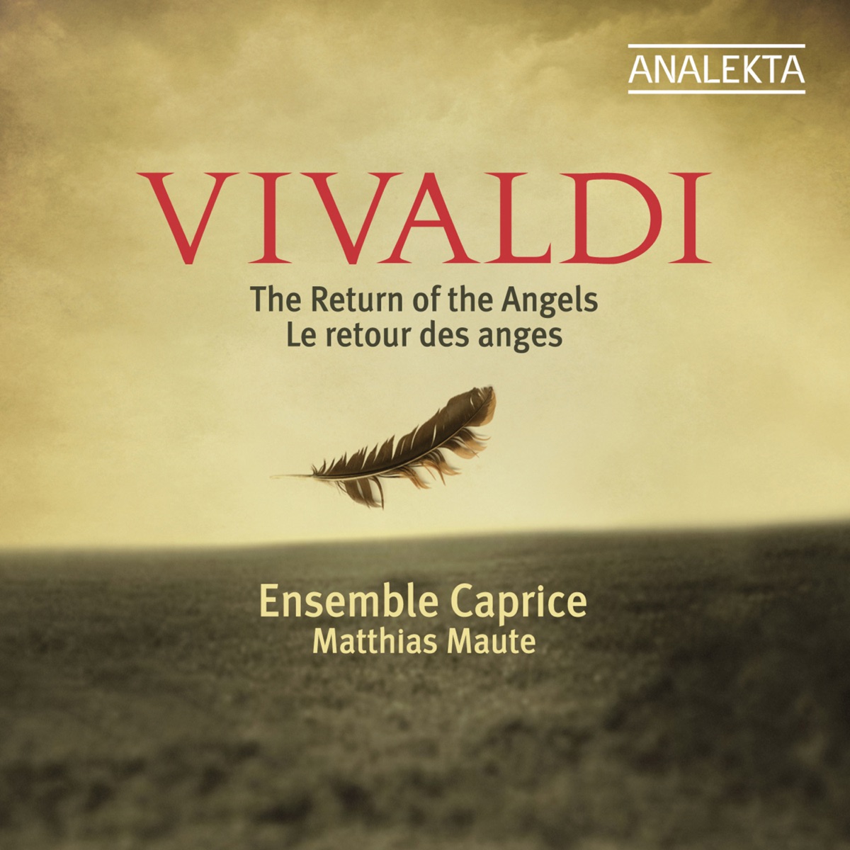 Vivaldi: The Return of the Angels by Ensemble Caprice & Matthias Maute album cover