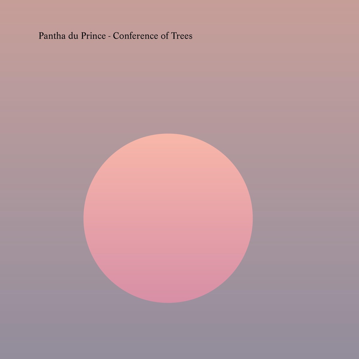 Conference of Trees by Pantha du Prince album cover