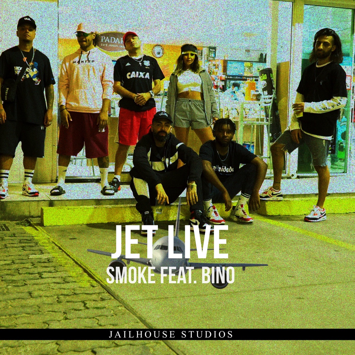 Jet Live (feat. Bino) - Single by Smoke & Jailhouse album cover