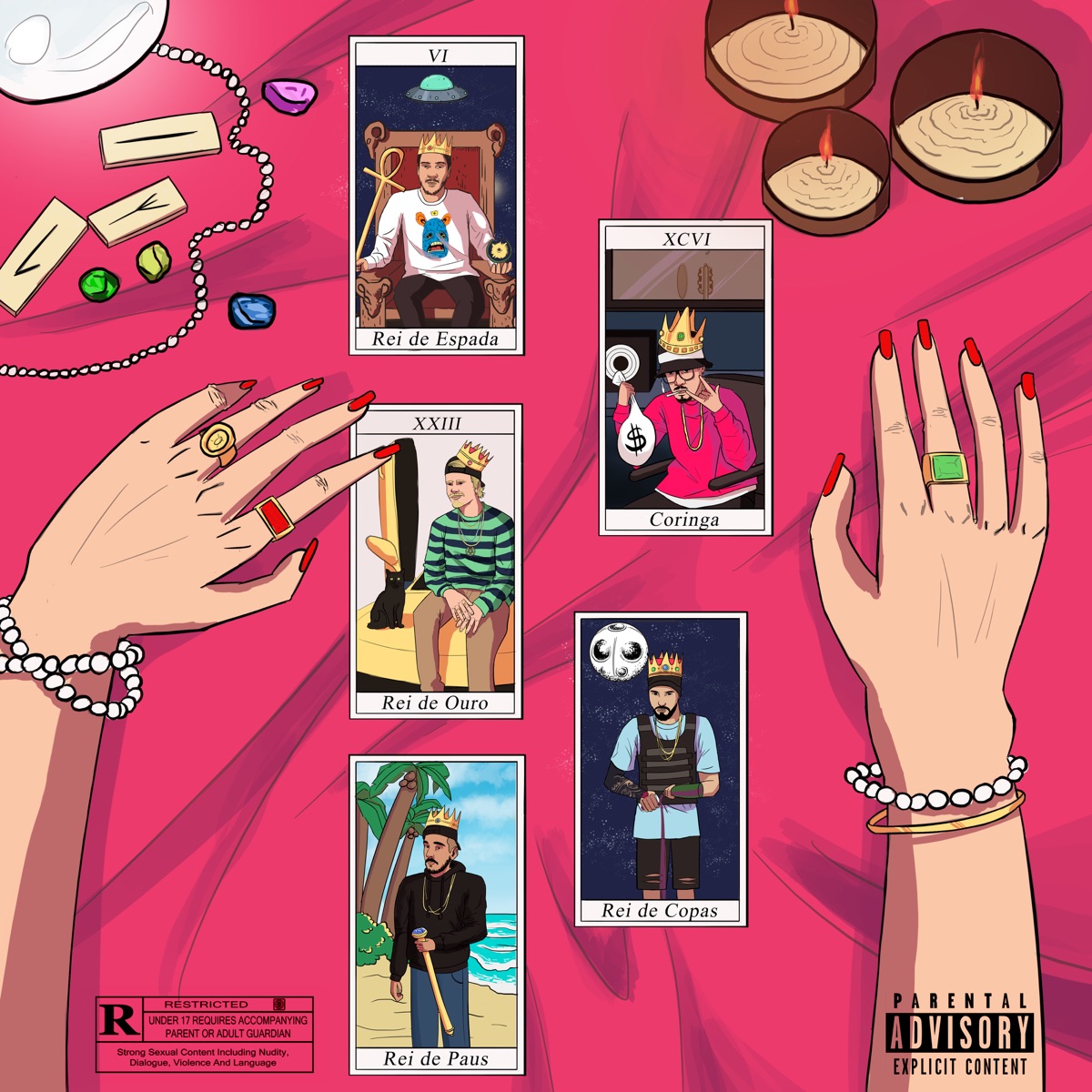 5 Reis - Single by Milianos, JEFF TENON & Gean Brazy album cover