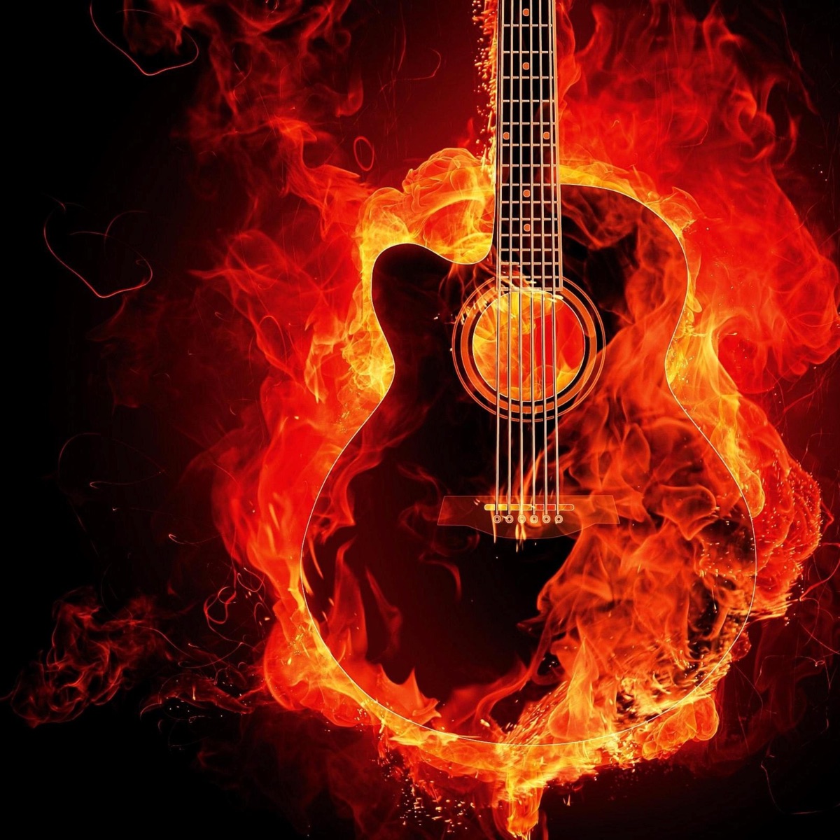 Flamed Ghitar (feat. Mark Foster, Glockenbach & ÁSDÍS) - Single by ponzyi album cover