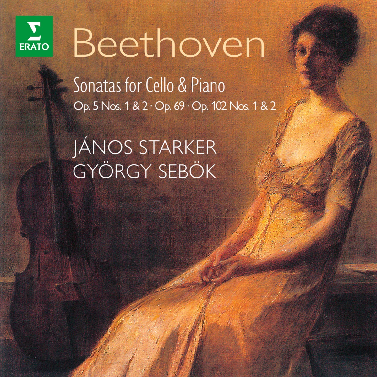 Beethoven: Complete Cello Sonatas by János Starker & György Sebök album cover