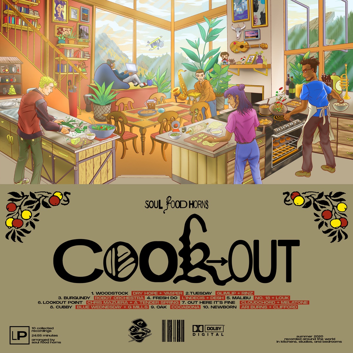 Cookout by Soul Food Horns album cover