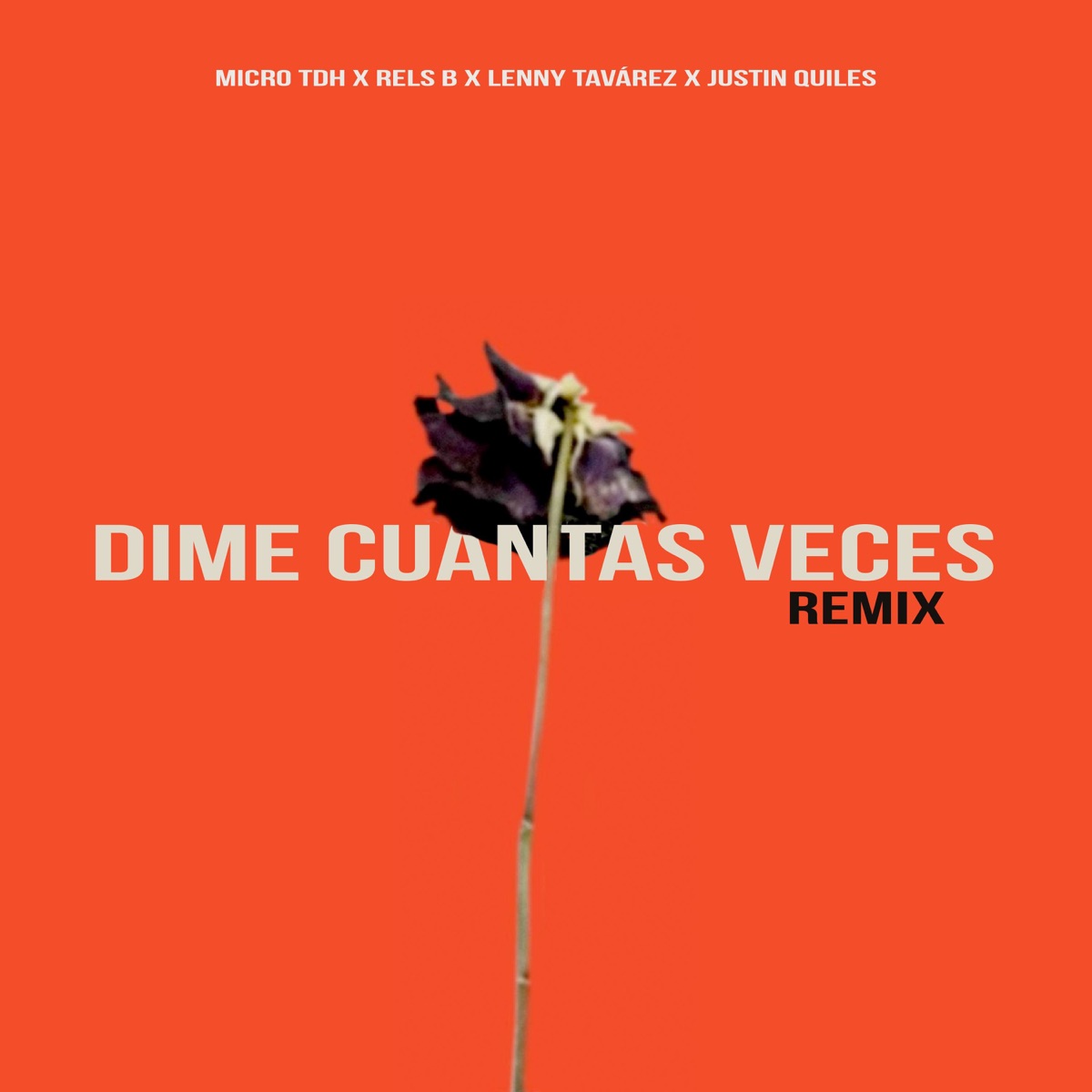 Dime Cuantas Veces (Feat. Justin Quiles) [Remix] - Single by Micro TDH, Rels B & Lenny Tavárez album cover