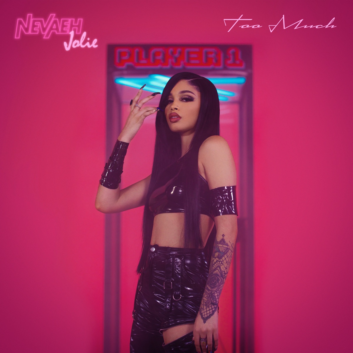 Too Much - Single by Nevaeh Jolie album cover