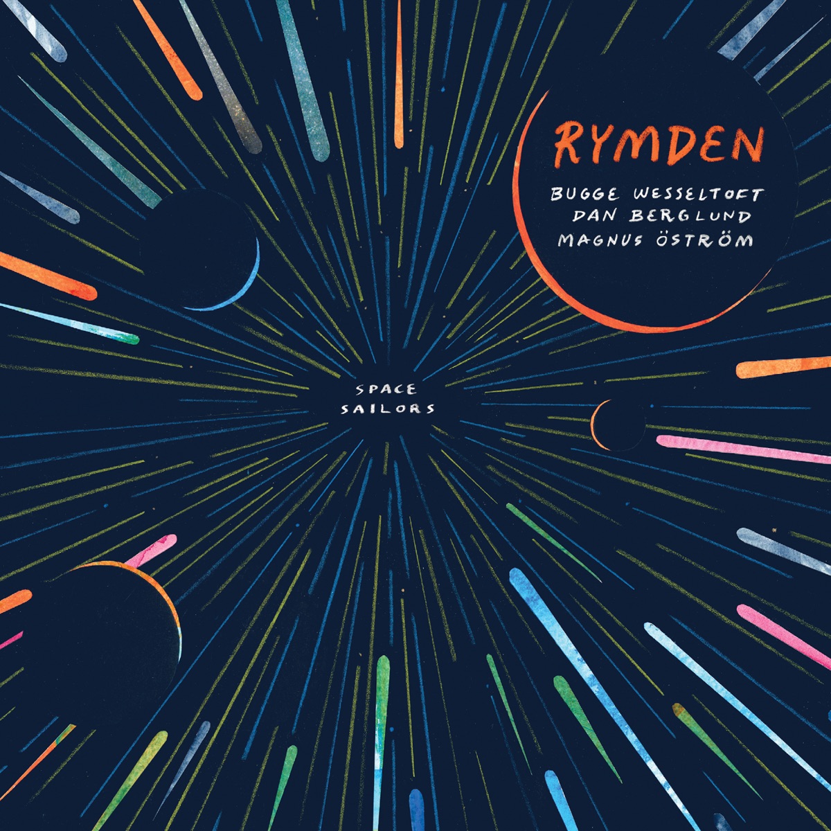 Space Sailors (feat. Dan Berglund) by Rymden, Bugge Wesseltoft & Magnus Öström album cover