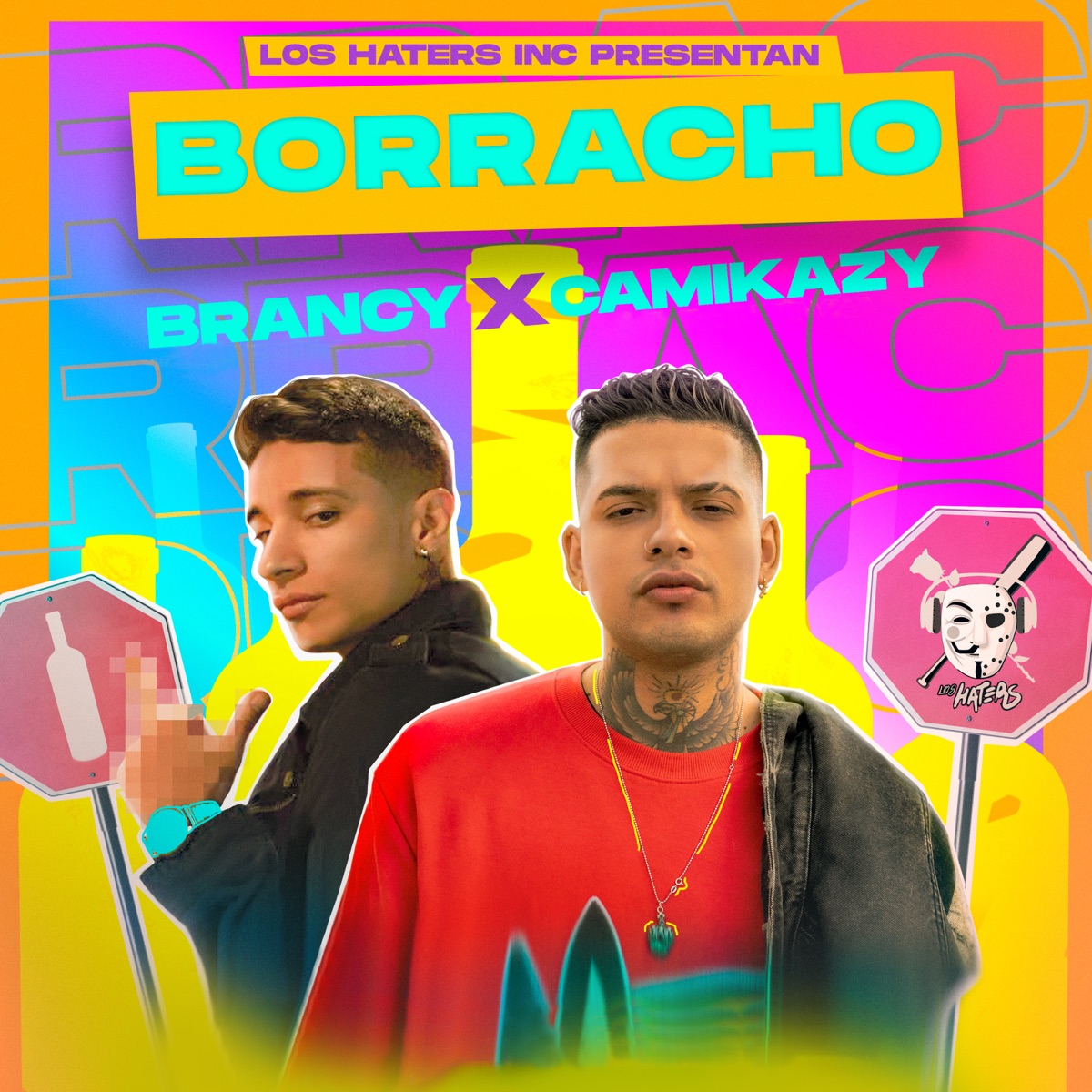 Borracho - Single by Brancy & Camikazy album cover