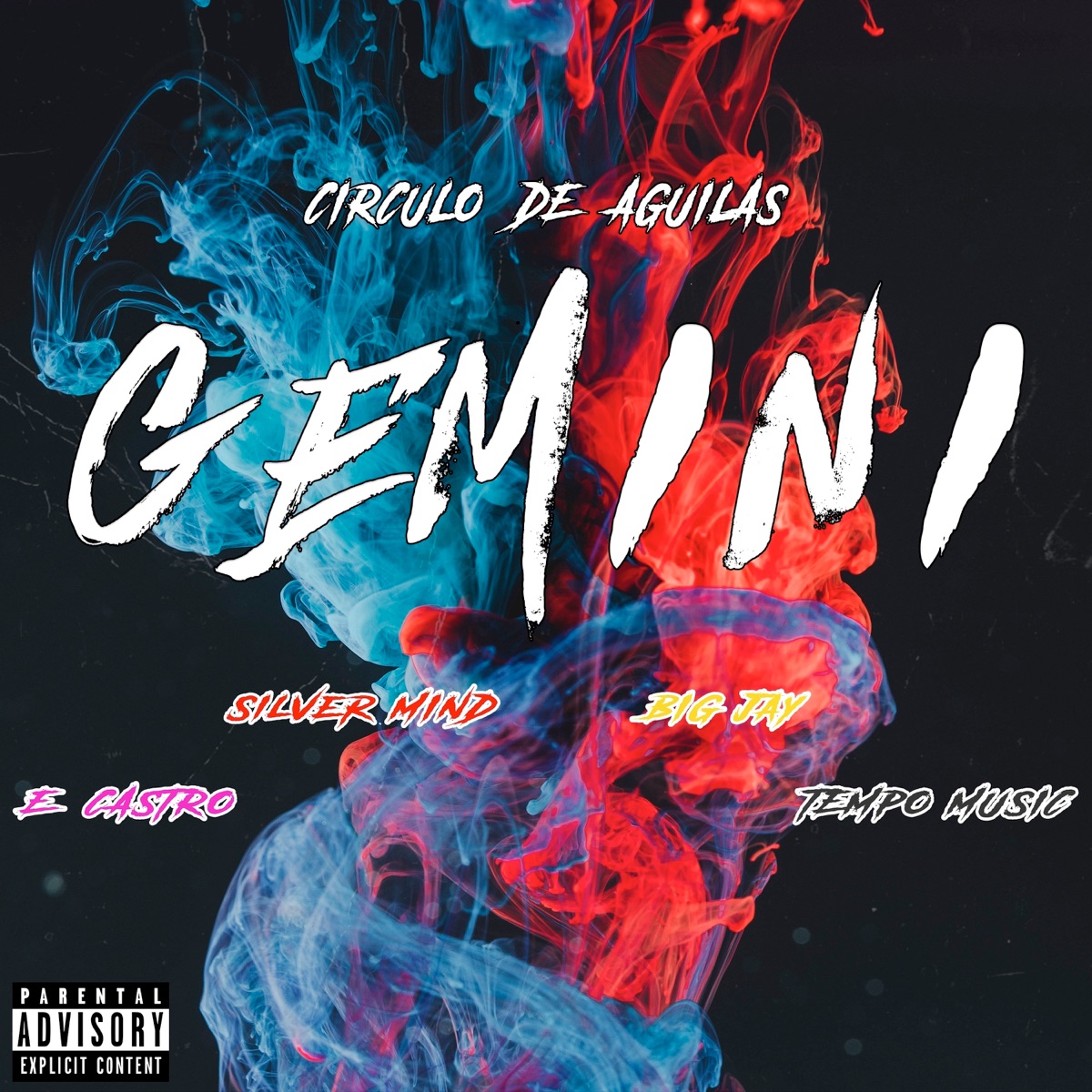 Gemini (feat. Big Jay & Silver Mind) - Single by Circulo De Aguilas, E. Castro & Tempo Music album cover