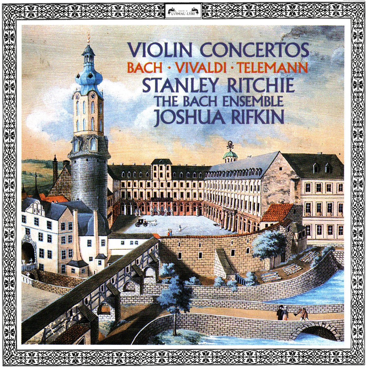 Vivaldi, Telemann, Ernst & Bach, J.S. : Violin Concertos by Stanley Ritchie, The Bach Ensemble & Joshua Rifkin album cover