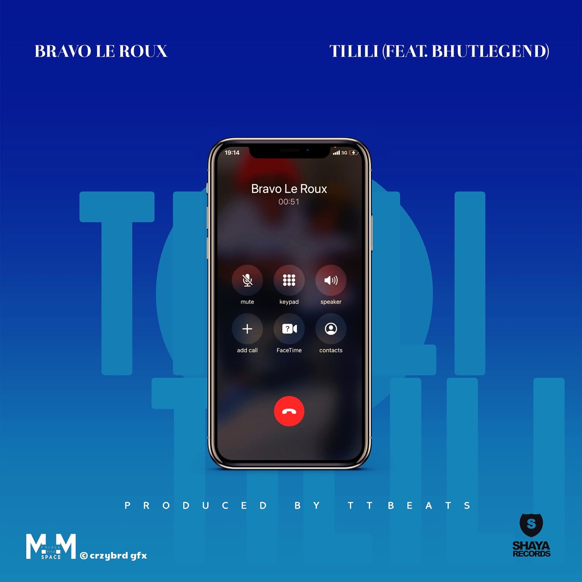 Tilili (feat. BhutLegend) - Single by Bravo Le Roux album cover