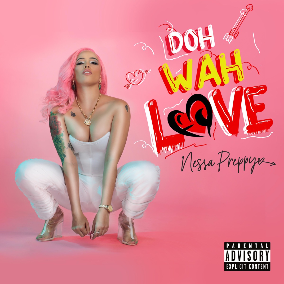 Doh Wah Love - Single by Nessa Preppy album cover
